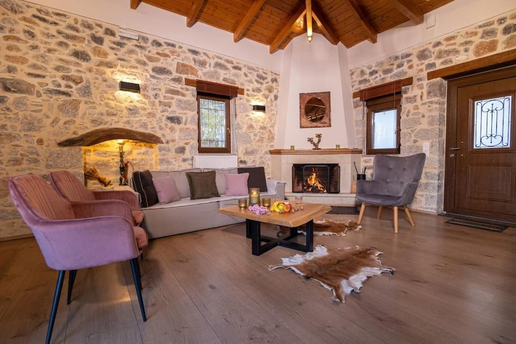 Lasithi Luxury Villa Mesa Lasithi المظهر الخارجي الصورة