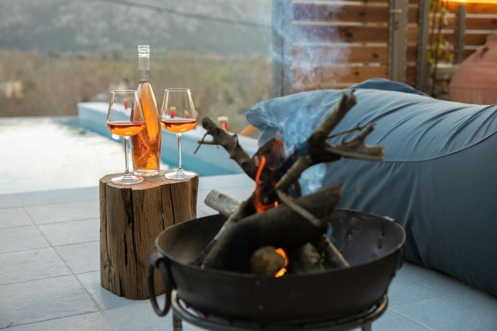 Lasithi Luxury Villa Mesa Lasithi المظهر الخارجي الصورة