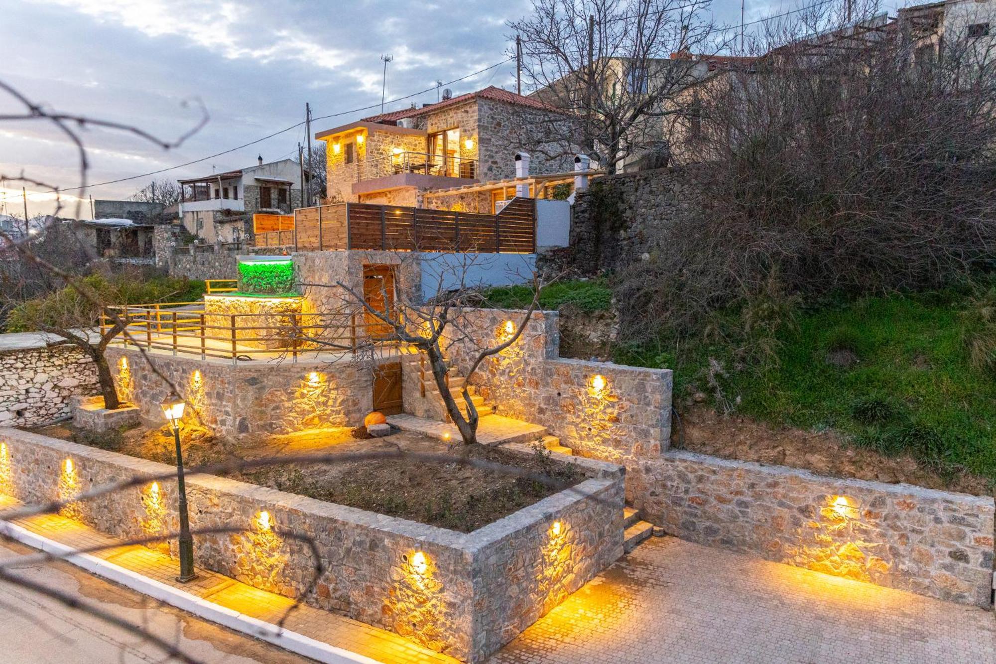 Lasithi Luxury Villa Mesa Lasithi المظهر الخارجي الصورة