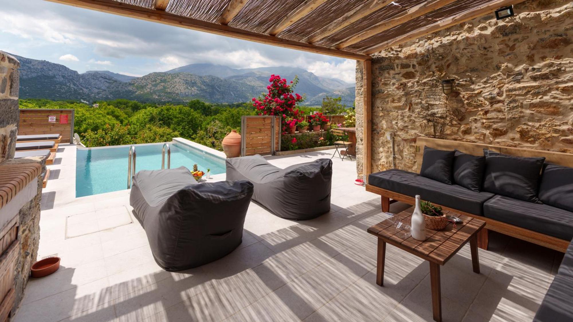 Lasithi Luxury Villa Mesa Lasithi المظهر الخارجي الصورة