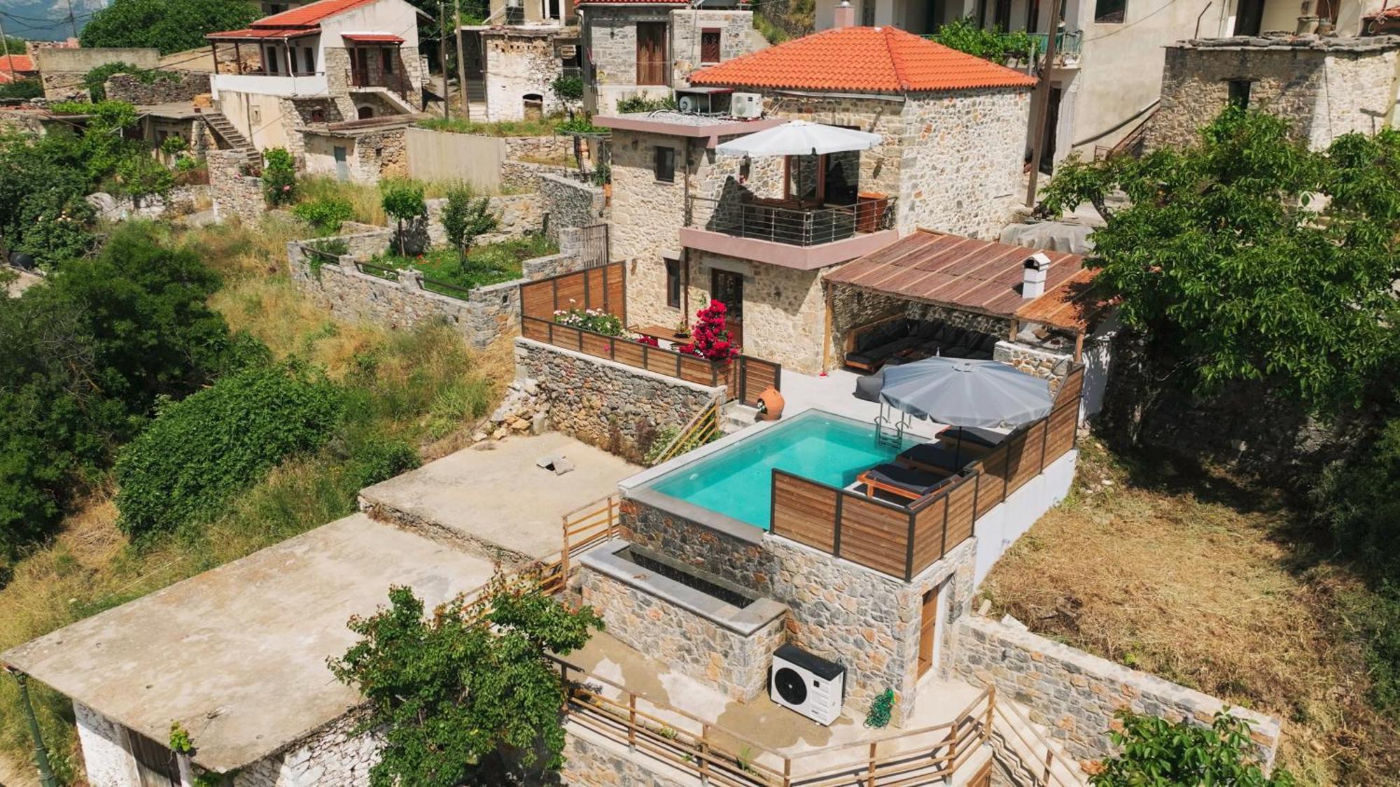 Lasithi Luxury Villa Mesa Lasithi المظهر الخارجي الصورة
