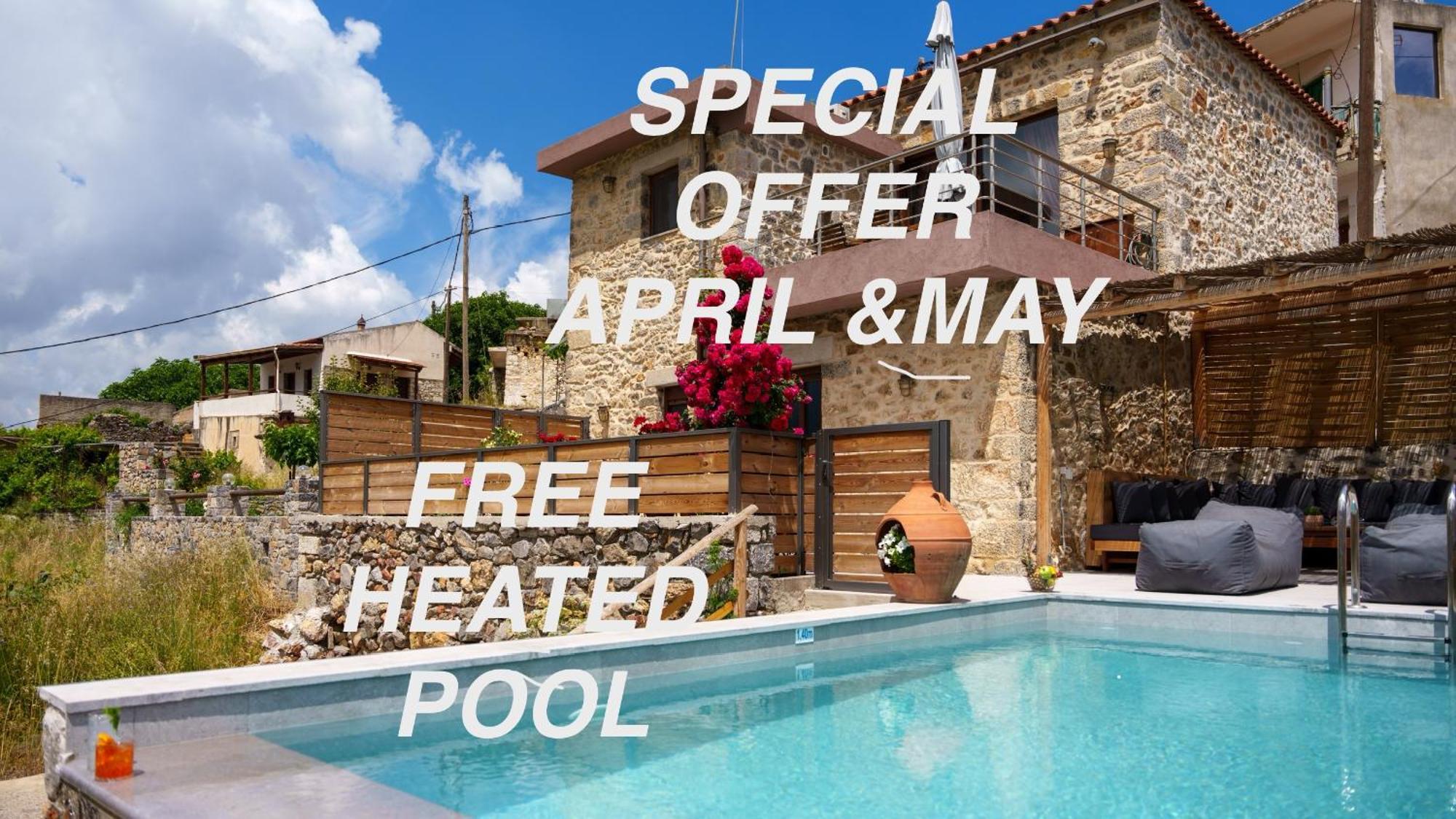 Lasithi Luxury Villa Mesa Lasithi المظهر الخارجي الصورة